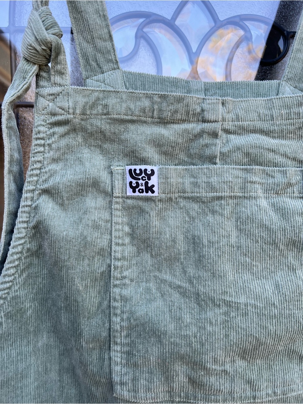 Lucy and Yak Corduroy Overalls Dungarees - Picture 3 of 6